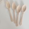 Disposable Wood Chip Tableware Environmental Protection Spoon
