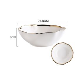 style: F - Creative Phnom Penh Ceramic Tableware Bowl Plate Dish