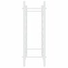 Wine Rack for 48 Bottles White Metal