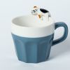 Minimalist cup, ceramic coffee cup, cartoon milk cup, sleepingwater cup, spoon spoon, lovers cup.
