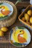 CERAMIC  PLATE - FLAMINGO
