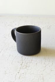 SET OF FOUR GRAPHITE CERAMIC MUGS (MIN 2)