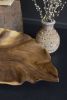WOODEN TEAK LEAF TRAY