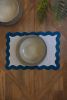 RUFFLE EDGE PLACE MAT - OCEAN