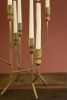 EIGHT TAPER CANDELABRA - ANTIQUE BRASS