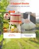 Fruit Wine Press Manual Press for Wine Making 3.2 Gal/12L Wood Basket