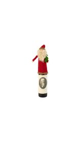 FELT SANTA WINE TOPPER (Color: Multi, Material: Felt)