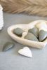 HAND CARVED WOODEN HEART BOWL